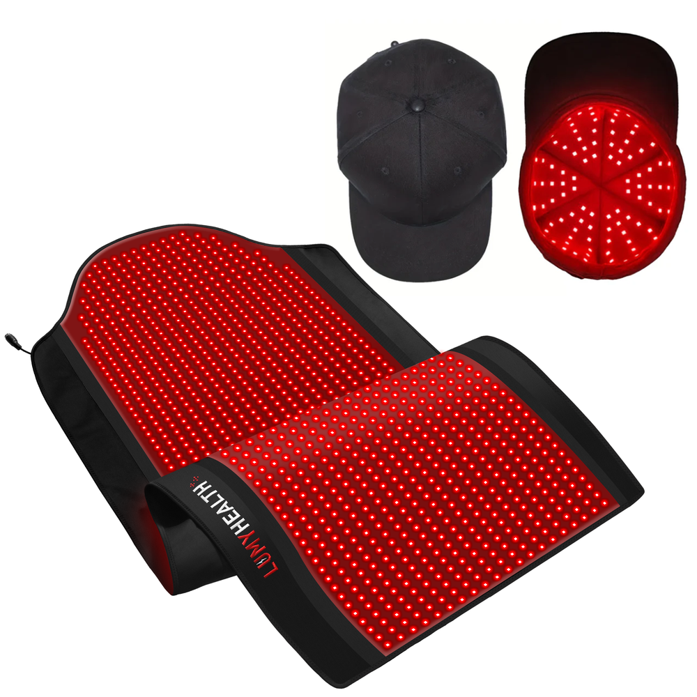 LUMYHEALTH Dual-Pulse Red Light Therapy Mat for Pain Relief