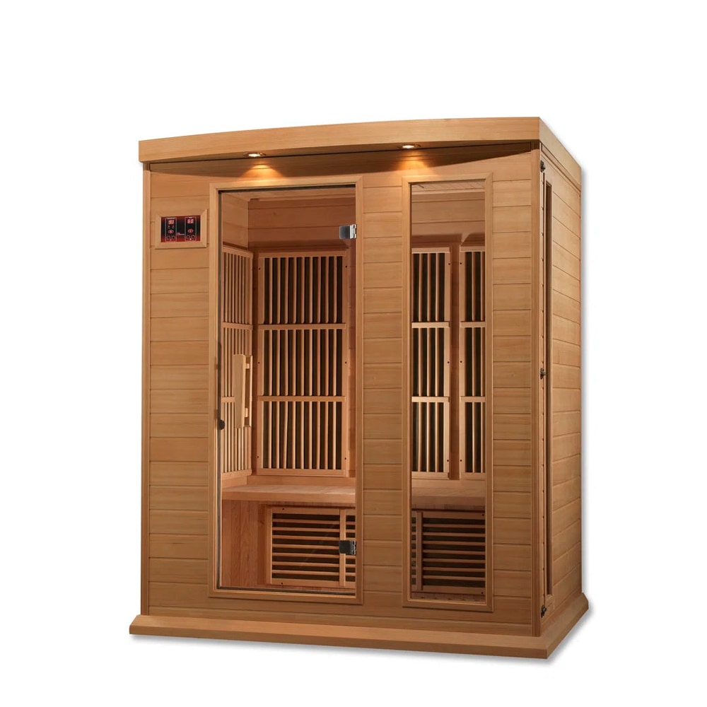 3 - Person FAR Infrared Sauna in Hemlock
