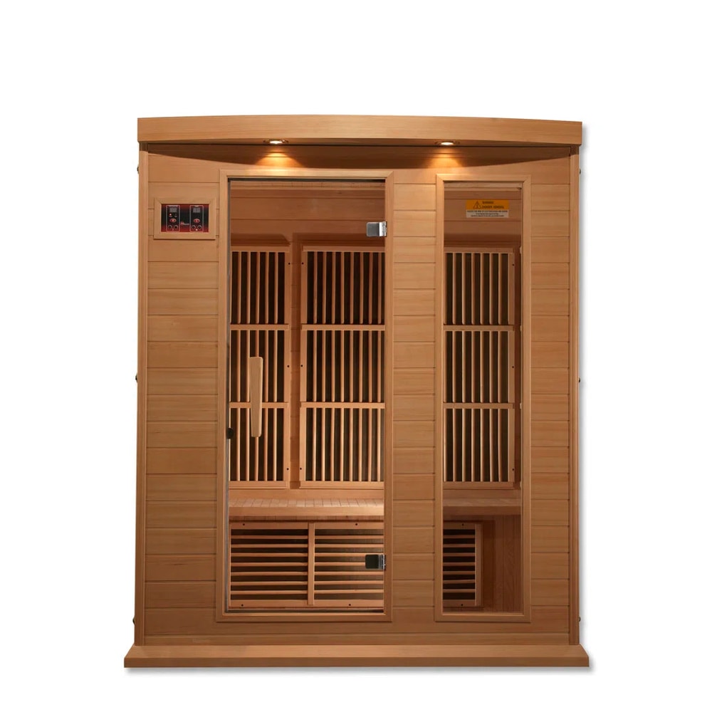 3 - Person FAR Infrared Sauna in Hemlock