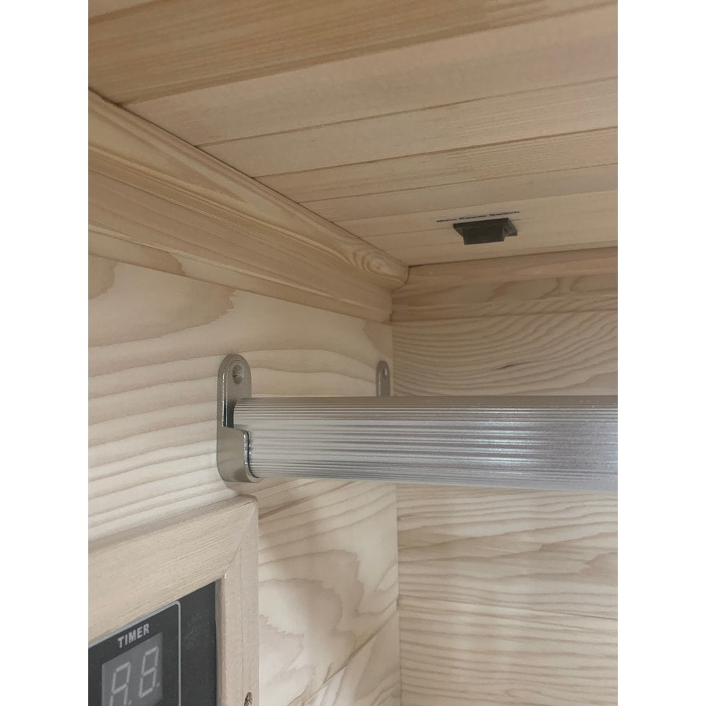Blisspod | Vienna | Far Infrared Sauna | Canadian Hemlock Very Low EMF | 72.8"H x 35.4"W x 25.6"D | 1 Person