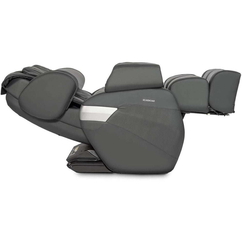 [MK-II plus Full Body Zero Gravity Shiatsu Massage Chair with Built-In Heat and Air Massage System - Charcoal