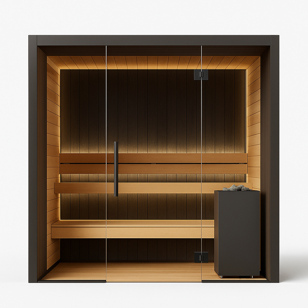 ObsidianTherm Halo Noir 3 Dry Heat Sauna