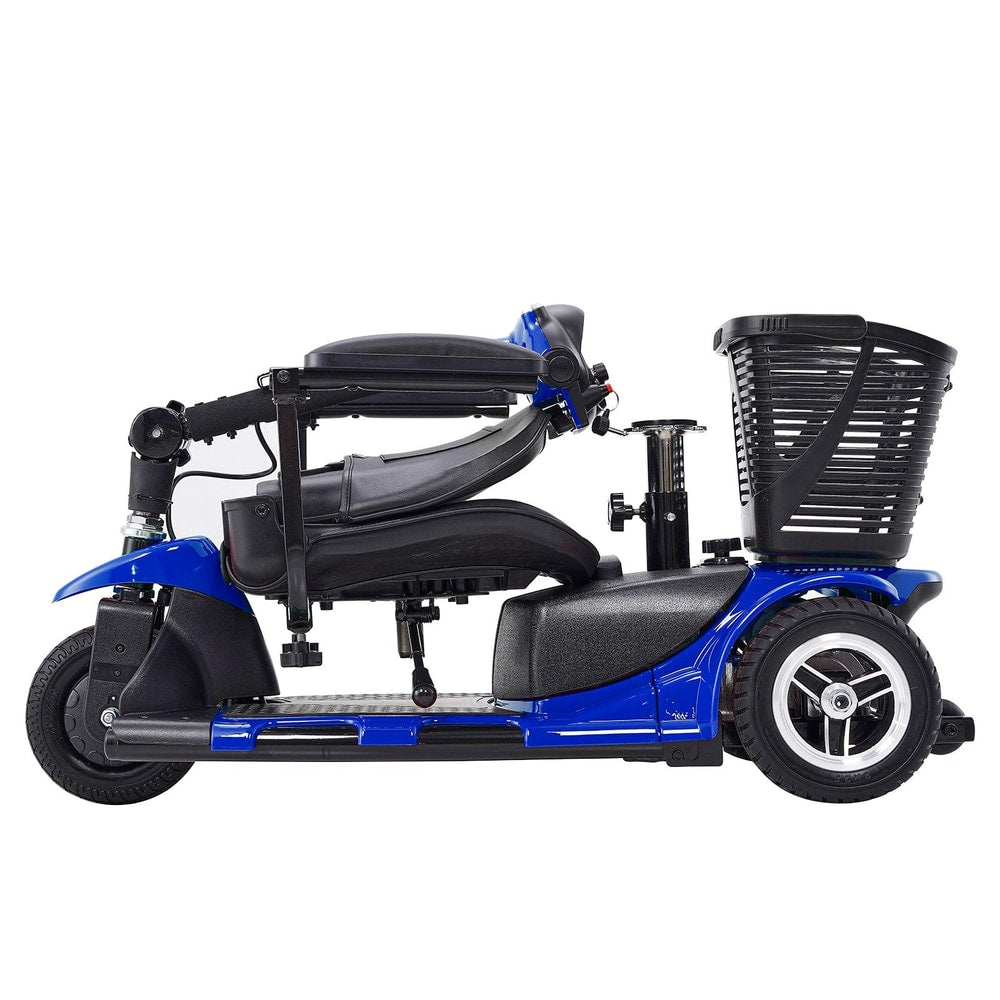 Uimoso 3-Wheel Folding Mobility Scooter for Seniors 12Mile Range 265LBS Capacity