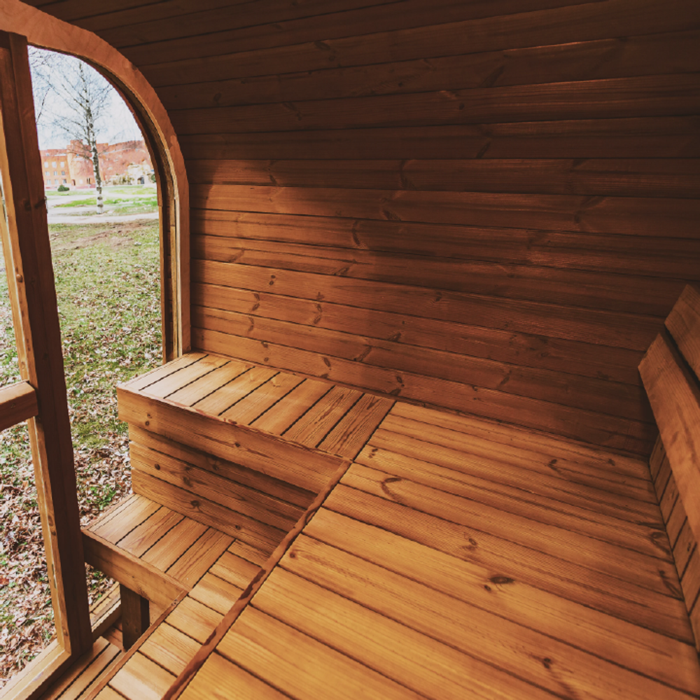Patio Elegance Outdoor ThermoWood Sauna