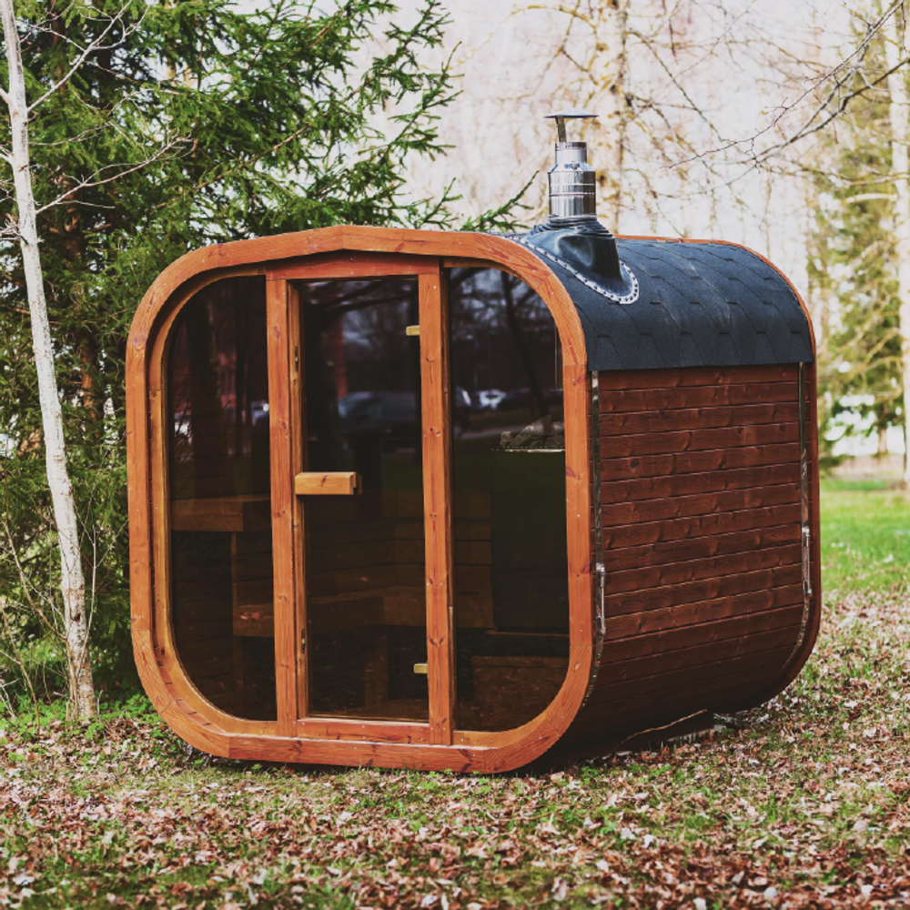 Mande MW16 ThermoWood Outdoor Sauna - Premium Outdoor Relaxation Experience