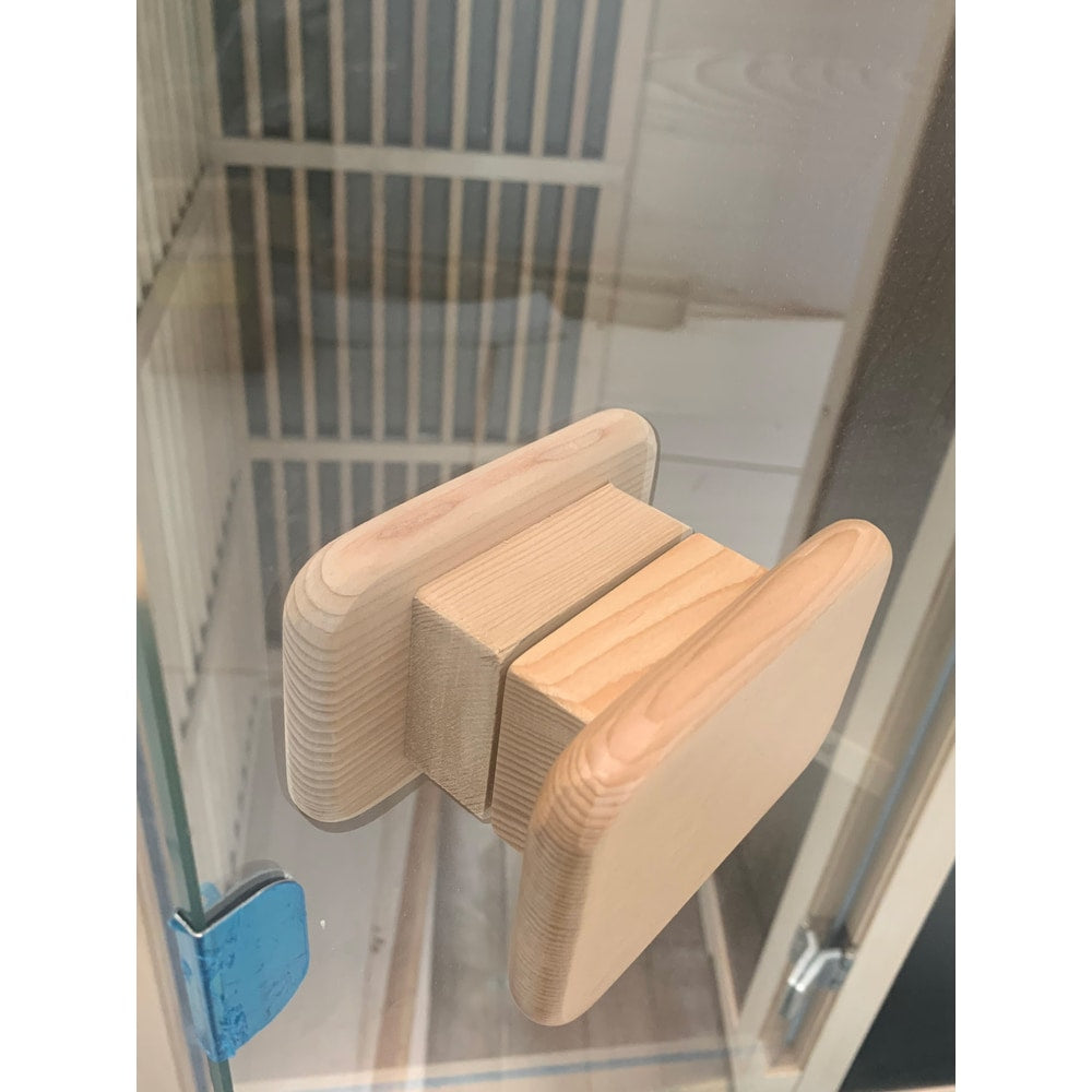 Blisspod | Vienna | Far Infrared Sauna | Canadian Hemlock Very Low EMF | 72.8"H x 35.4"W x 25.6"D | 1 Person
