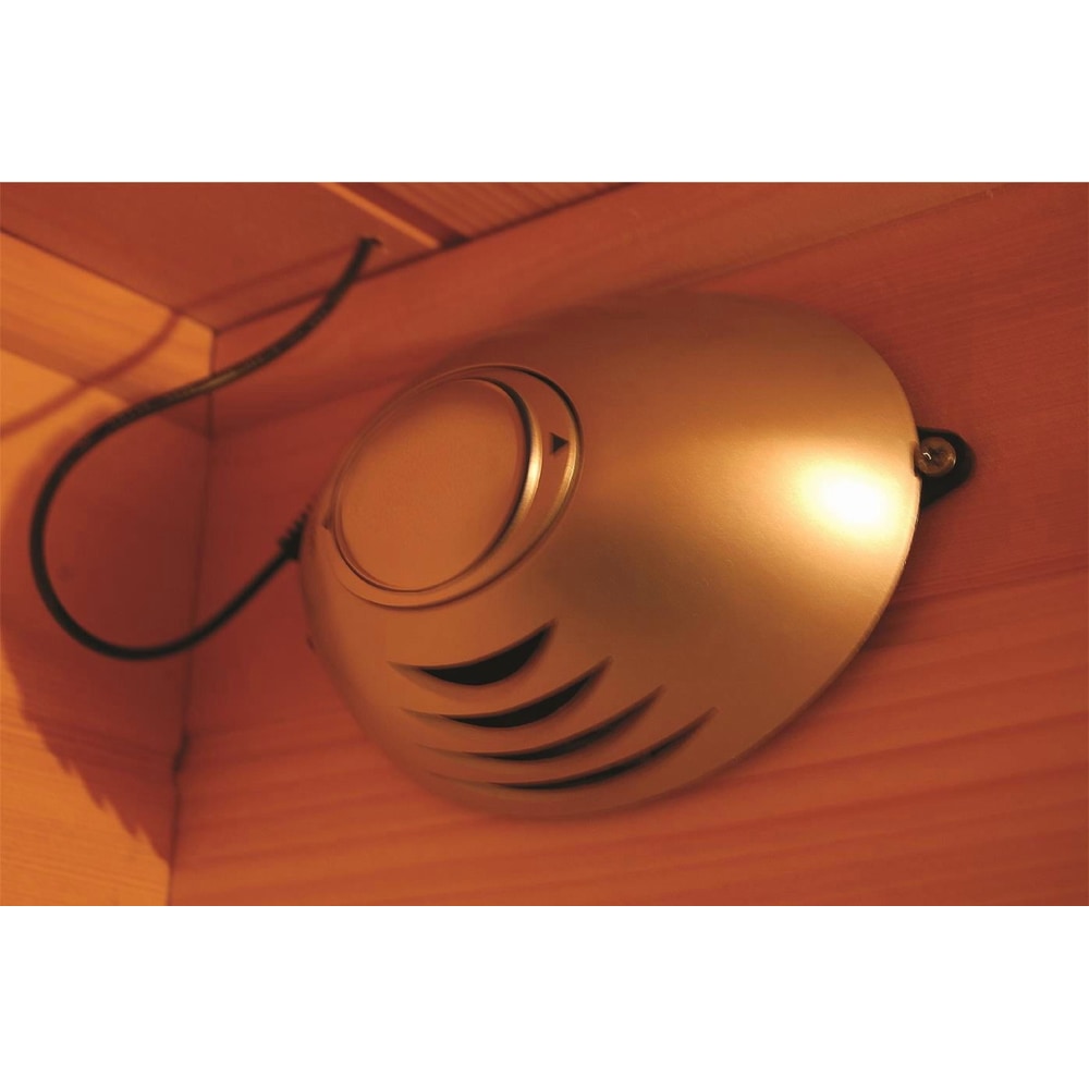 Sunray Sierra 2-Person Infrared Cedar Sauna with Carbon Heaters