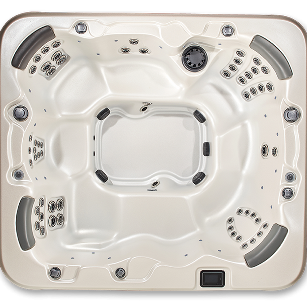 Alpine Hot Tub - Spacious 7-Person Therapy Experience with Elegant Design