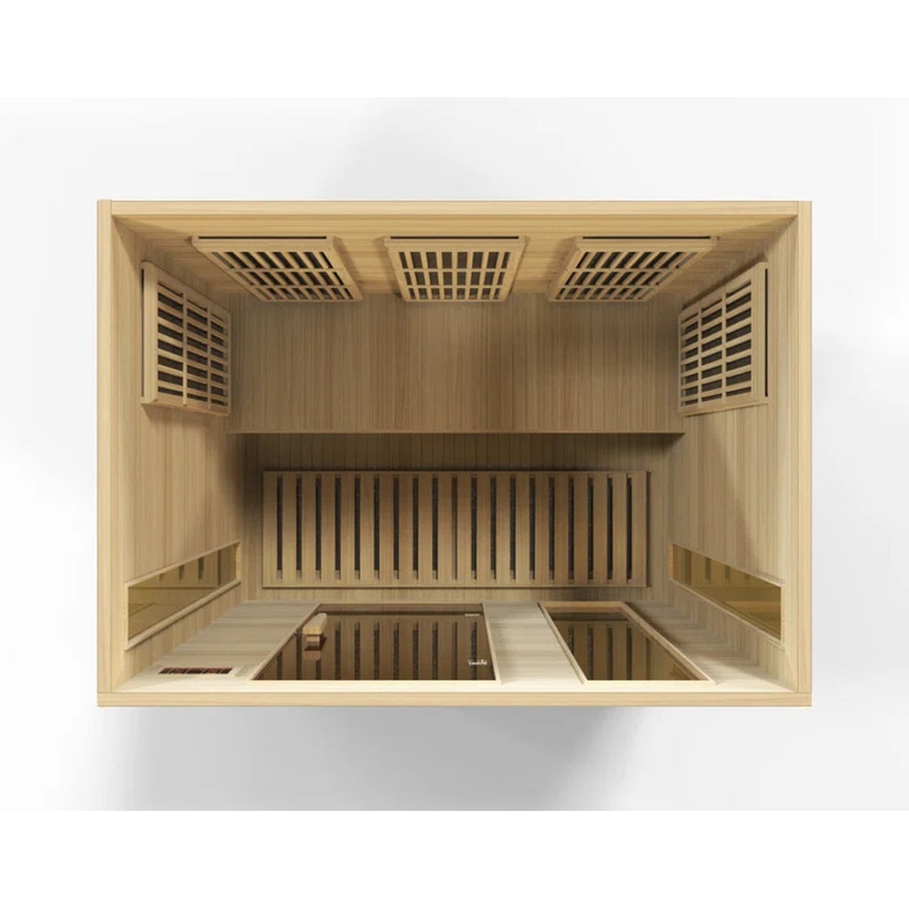 3 - Person FAR Infrared Sauna in Hemlock