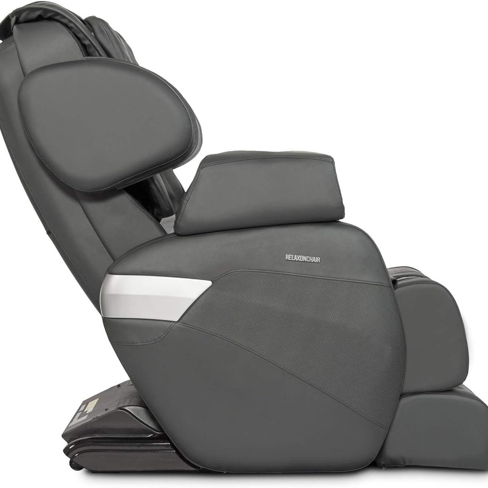 [MK-II plus Full Body Zero Gravity Shiatsu Massage Chair with Built-In Heat and Air Massage System - Charcoal