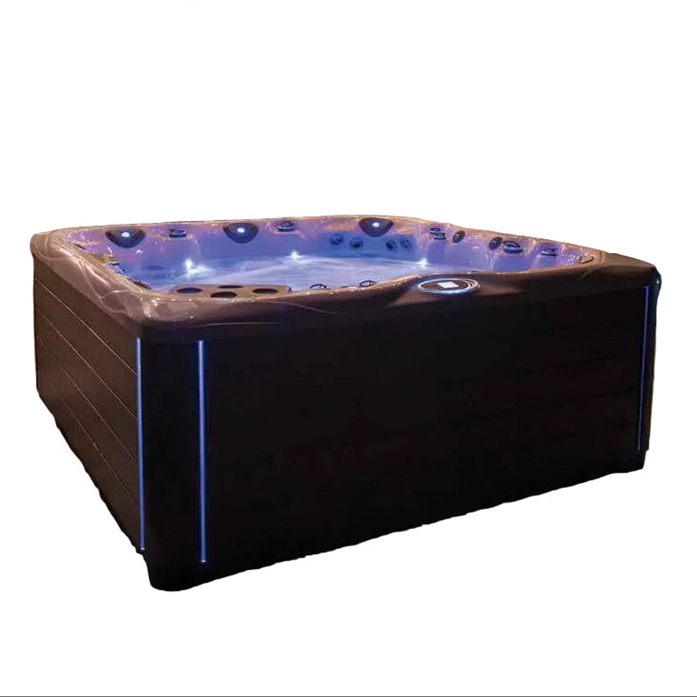 Pinnacle 7-Person Luxury Hot Tub – 8' Spa with Lounger, Captain’s Chair, and Love Seat for Ultimate Relaxation