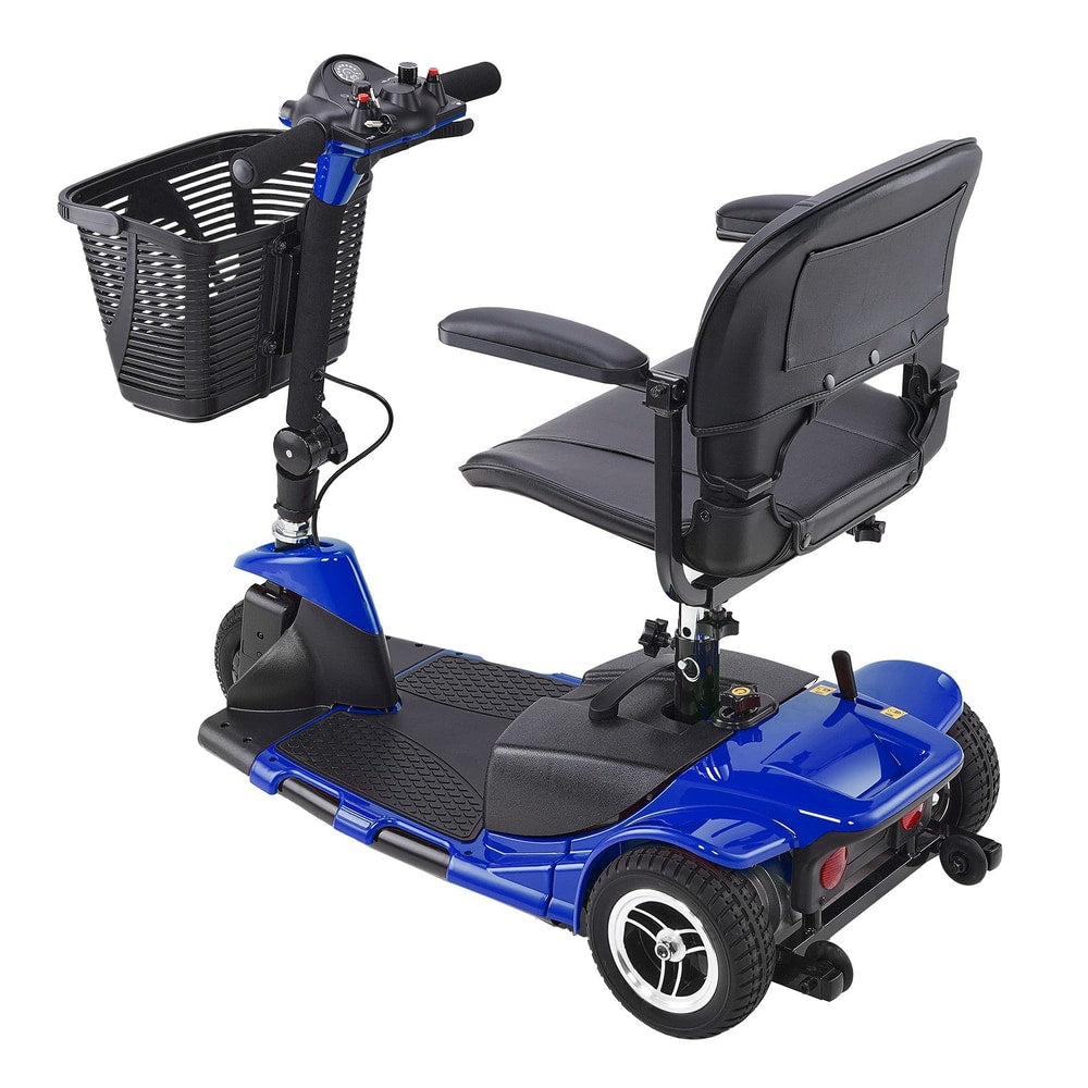 Uimoso 3-Wheel Folding Mobility Scooter for Seniors 12Mile Range 265LBS Capacity