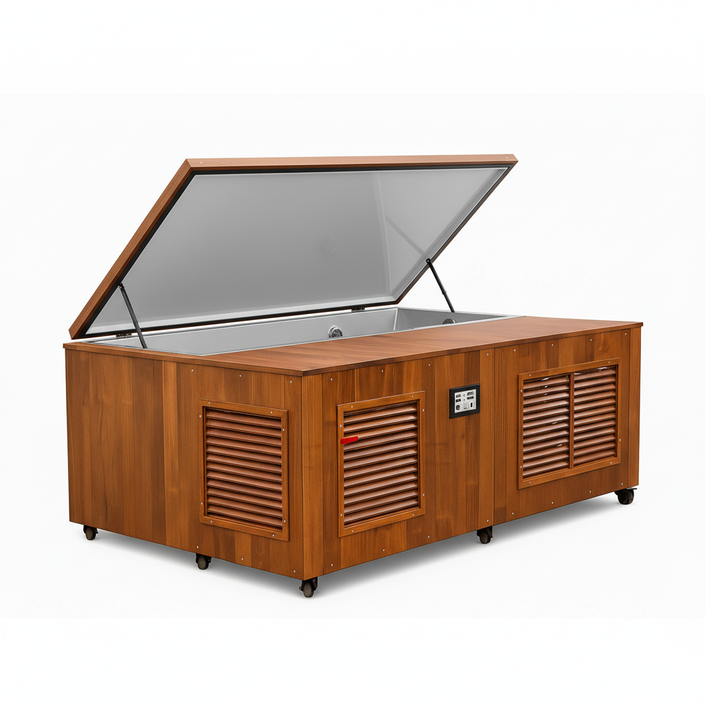 TimberChill Glacier Pro Cedar Cold Plunge