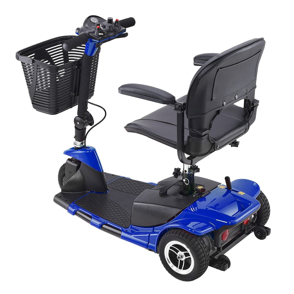 Uimoso 3-Wheel Folding Mobility Scooter for Seniors 12Mile Range 265LBS Capacity