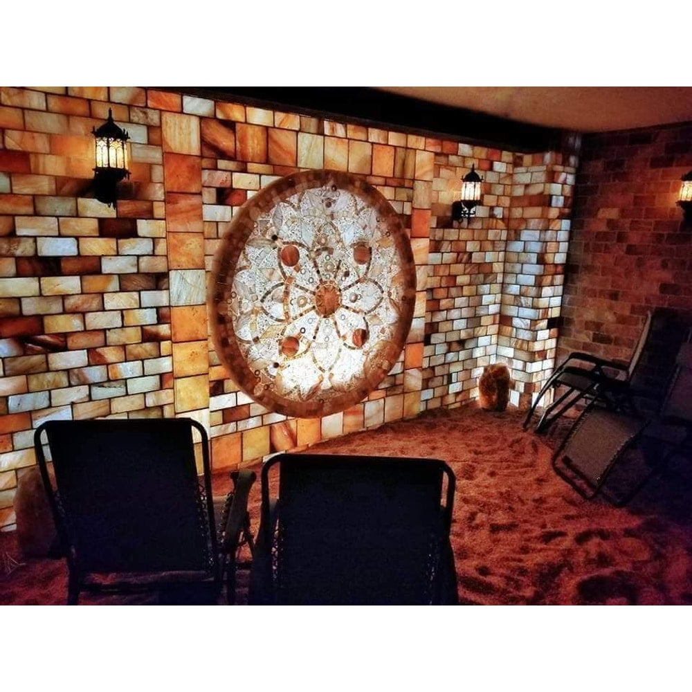 Himalayan Salt Room  8' x  4' Surface Area - 32 Sq feet - 4"x8"x2"