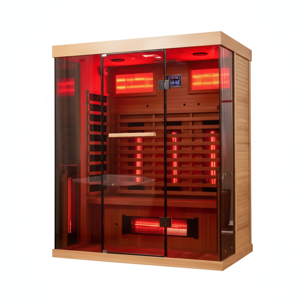 NovaTherm DualVista Infrared Sauna Cabin