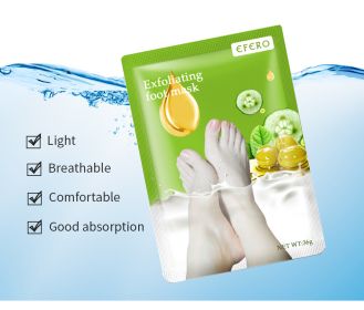 Foot Peeling Mask Pedicure Socks Foot Mask (Option: Green 6pcs)